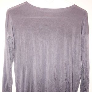 grey piko sweater